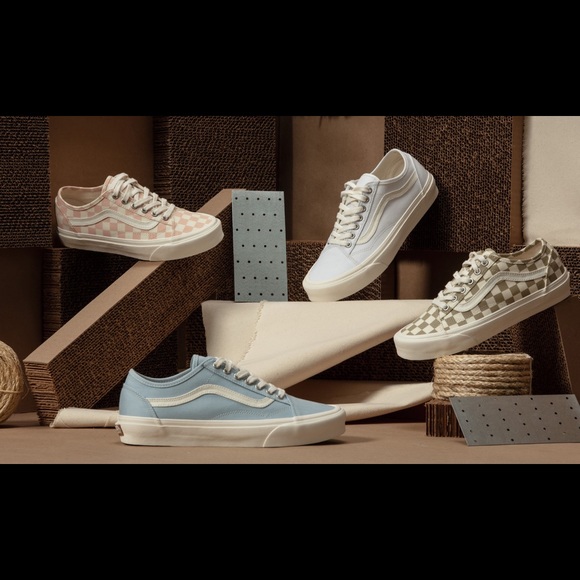 Vans Old Skool Tapered Checkerboard Sneaker - Picture 7 of 9